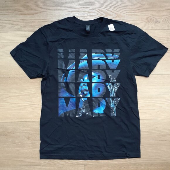 Mary J. Blige -  New Men's Medium Black T-Shirt - Picture 4 of 4